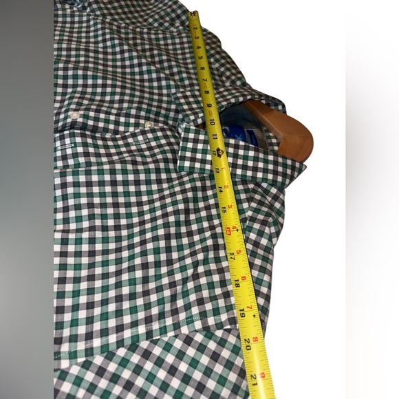 Egara XL Green Checkered Button Down Long Sleeve Shirt - Picture 5 of 12
